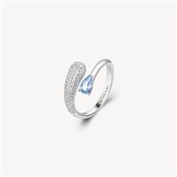 Anello Brosway Donna FANCY CLOUD LIGHT BLUE in Argento Zirconia FCL118B - FCL118B